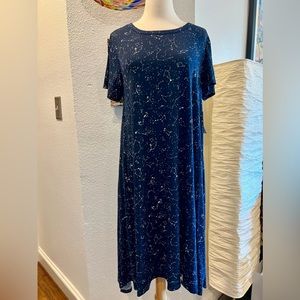 Lularoe Carly Dress - Constellations
